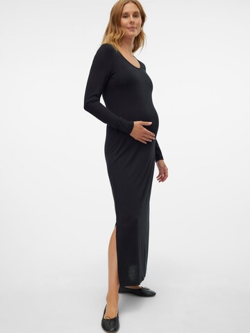 MAMALICIOUS Kleid 'MLMAEVE' in Schwarz