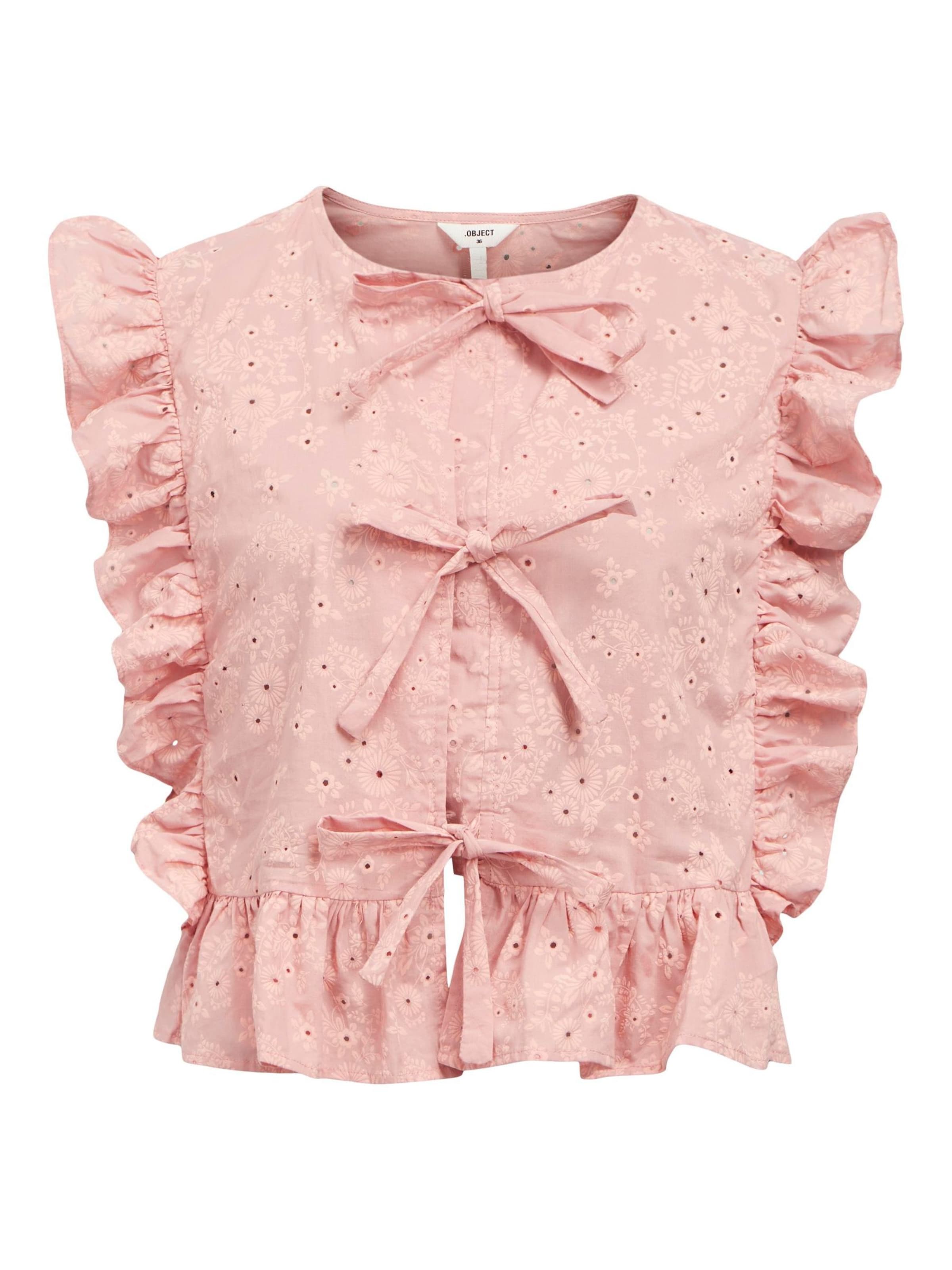 OBJECT Top 'Cilie' in Roze: voorkant