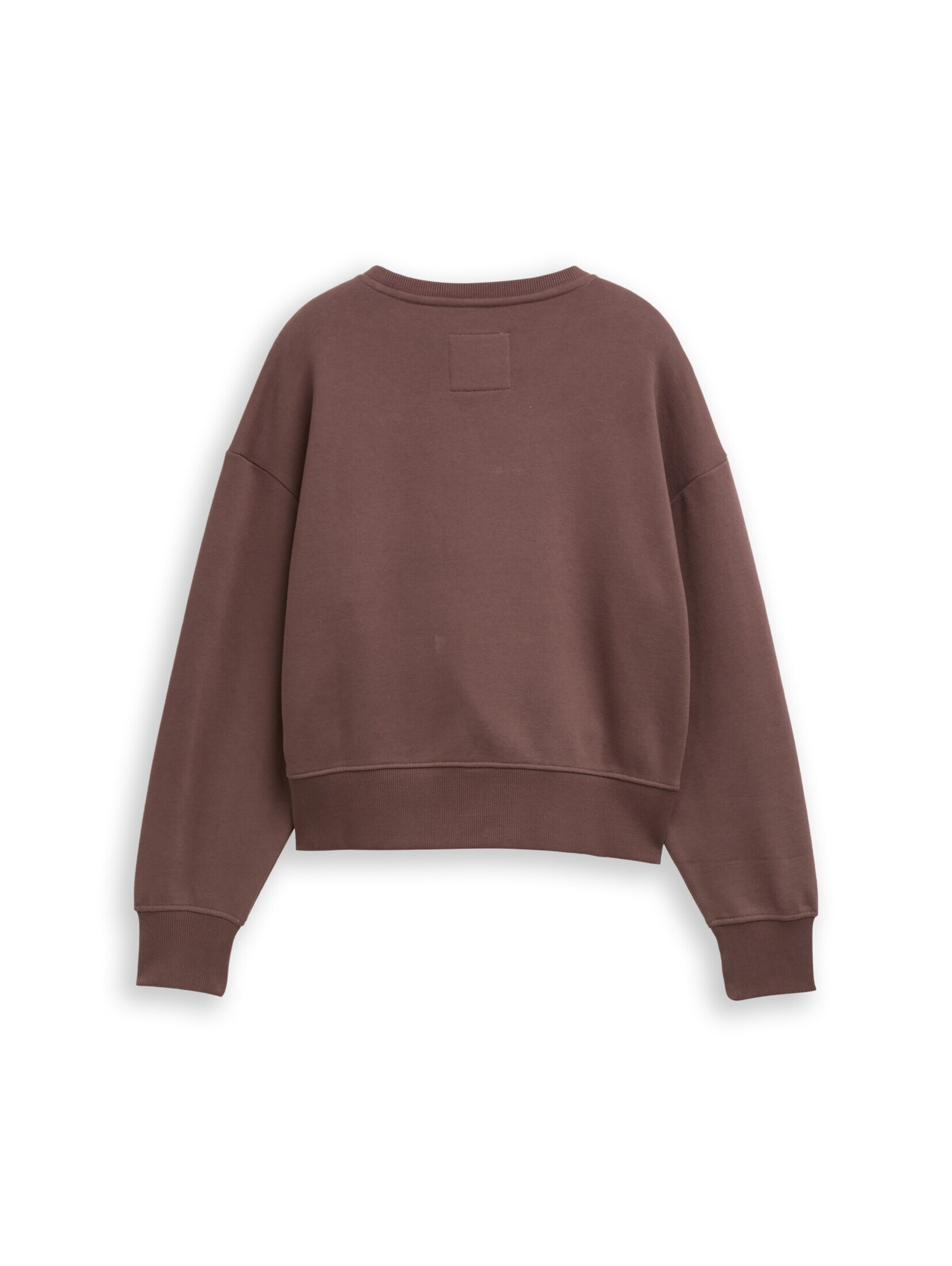 TOM TAILOR Sweatshirt in Brown