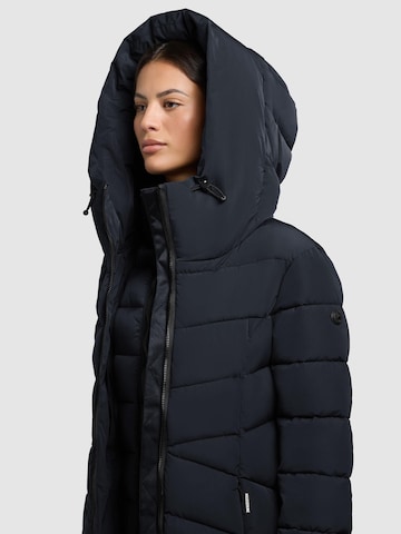 khujo Wintermantel 'Dier' in Blau