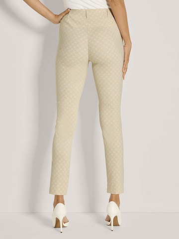 Skinny Pantalon MADELEINE en blanc
