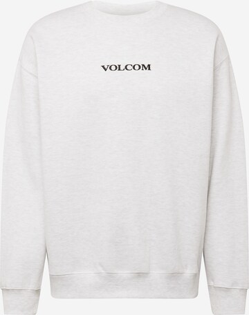 Volcom Sweatshirt in Grey: front