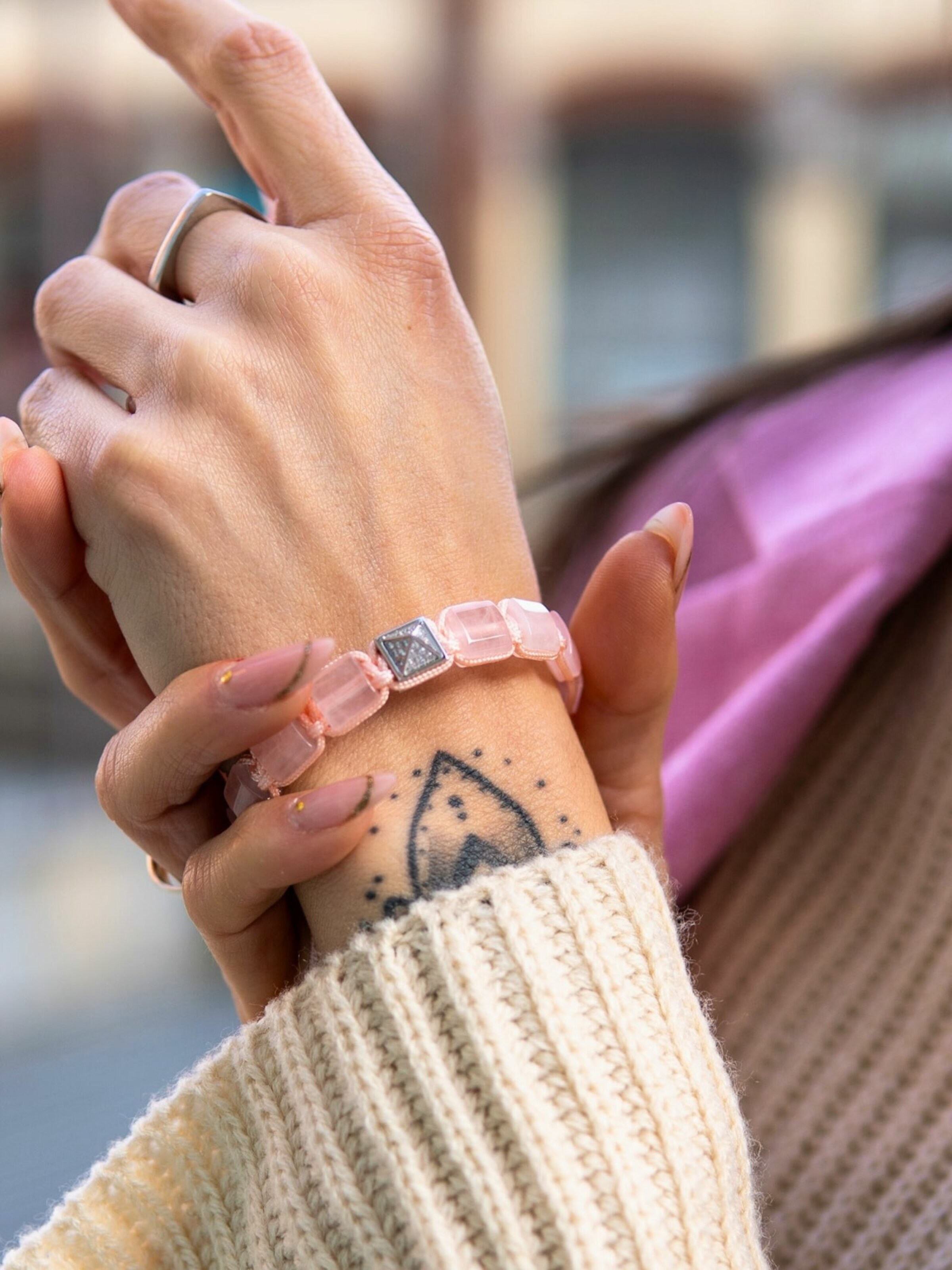 GT Collection Armbånd 'Lady Bracelet' i pink