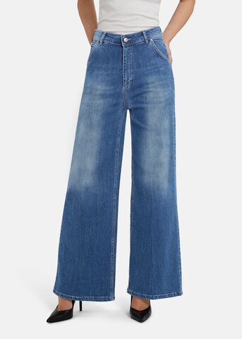 Nicowa Wide leg Jeans in Blue: front