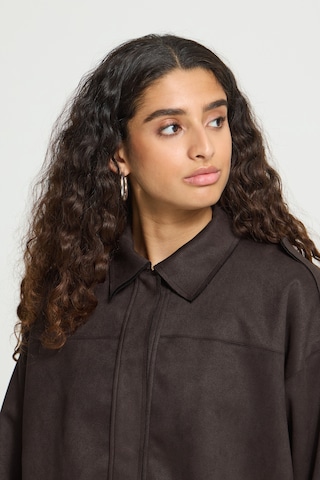 ICHI Between-season jacket 'KEISHA' in Brown