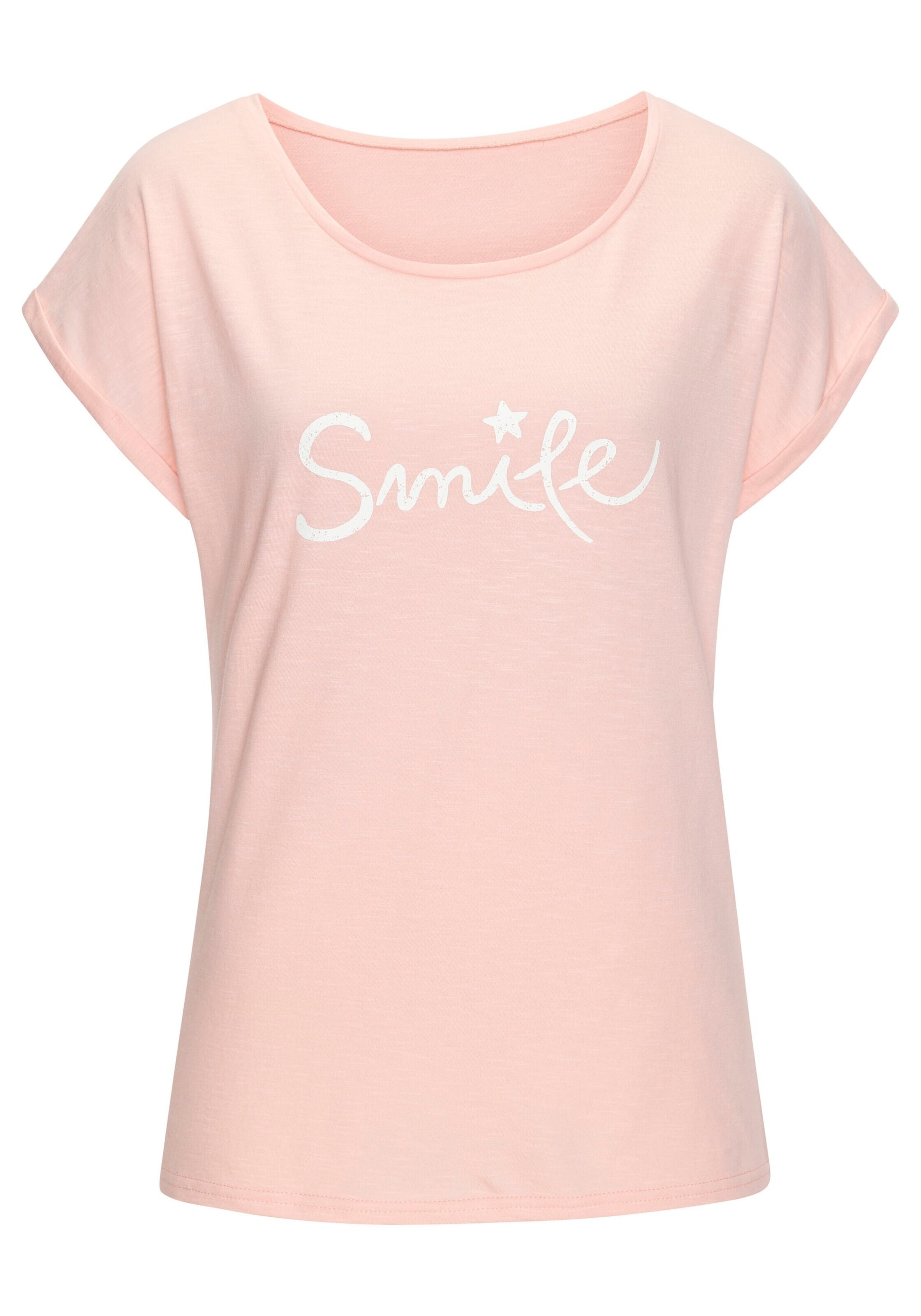 BEACH TIME Shirt in Orange: front