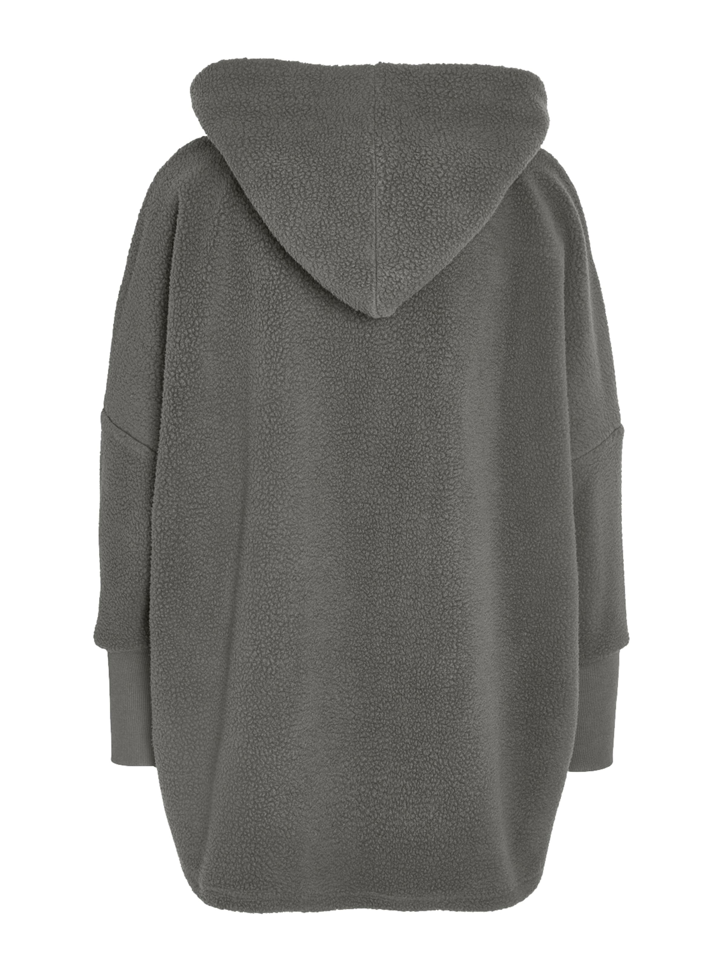 Noisy may Fleece Jacket in Grey