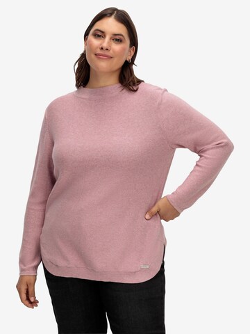 SHEEGO Sweater in Pink: front