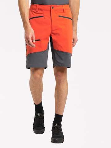 Haglöfs Outdoorhose 'Rugged Flex' in Orange: front
