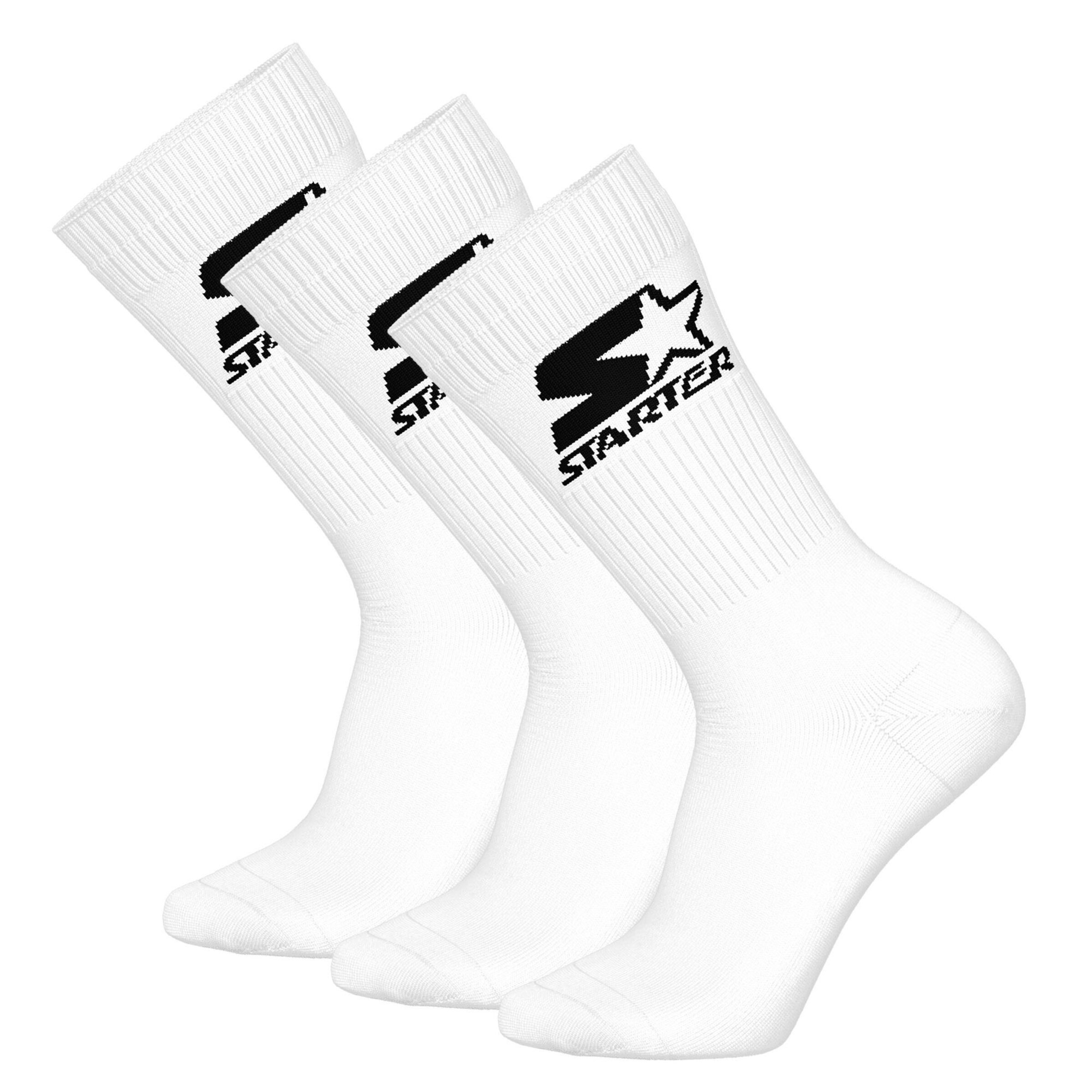 Starter Socks in White: front