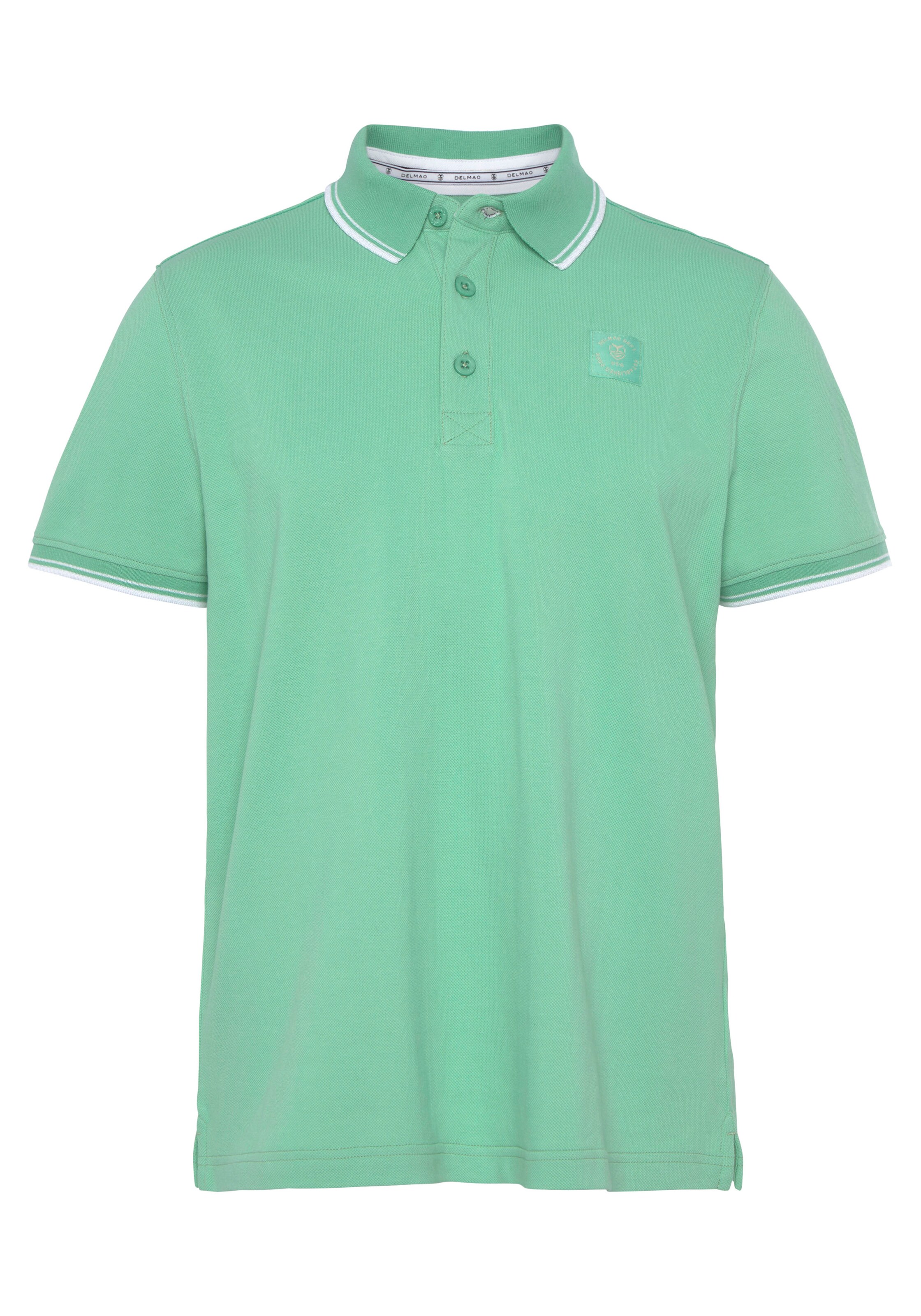DELMAO Shirt in Grün: Vorderseite
