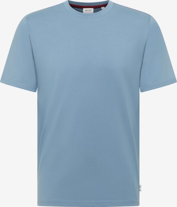 MUSTANG T-shirt 'Austin' i blå: framsida