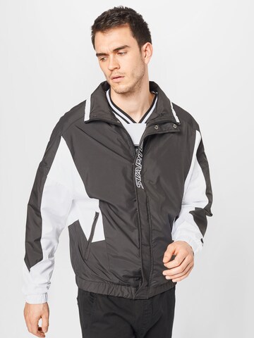 Starter Black Label Between-Season Jacket in Grey: front