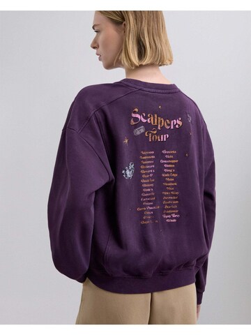 Sweat-shirt Scalpers en violet