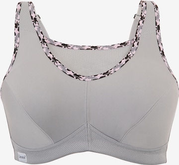 GLAMORISE Bustier BH in Grau: predná strana