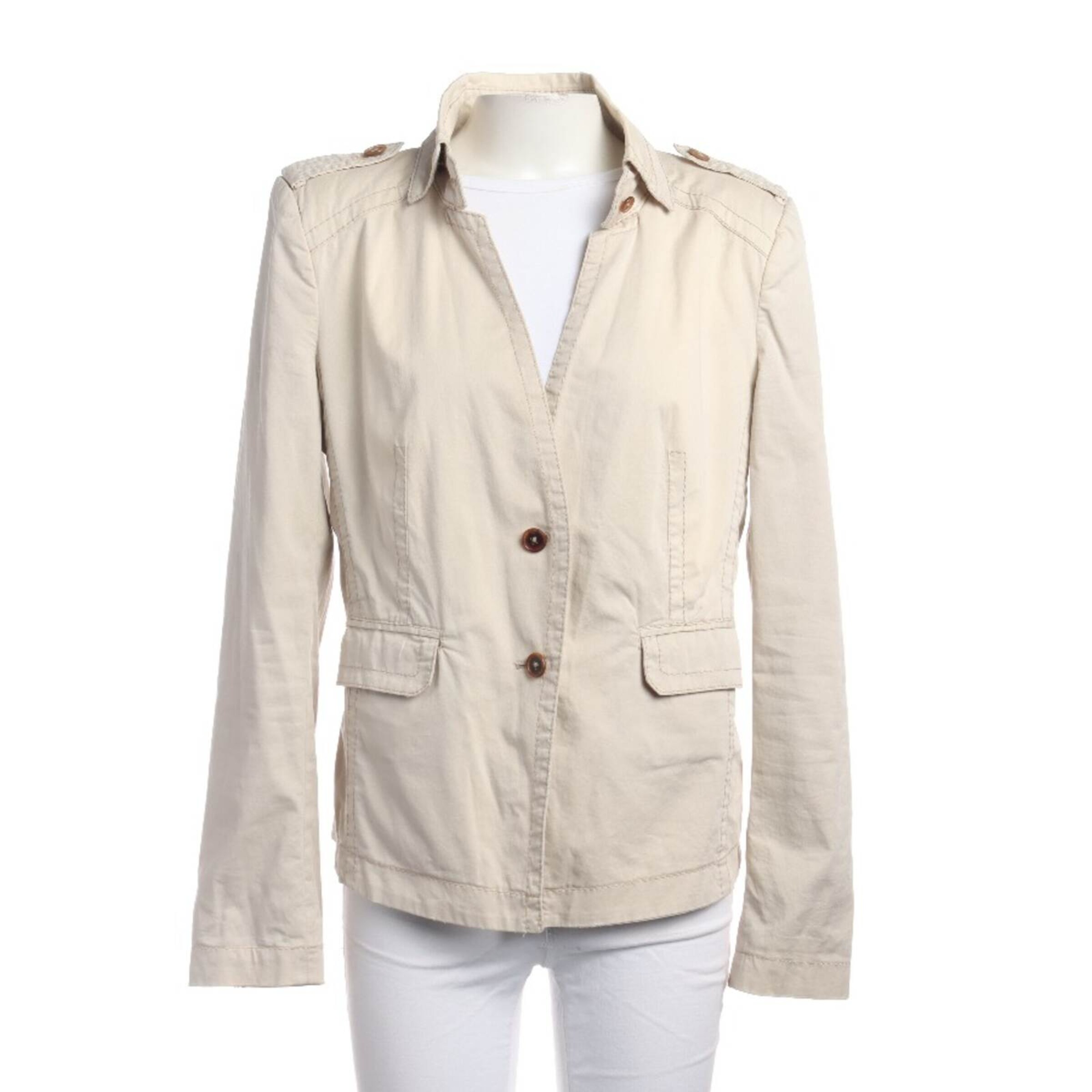 DRYKORN Blazer in L in White: front