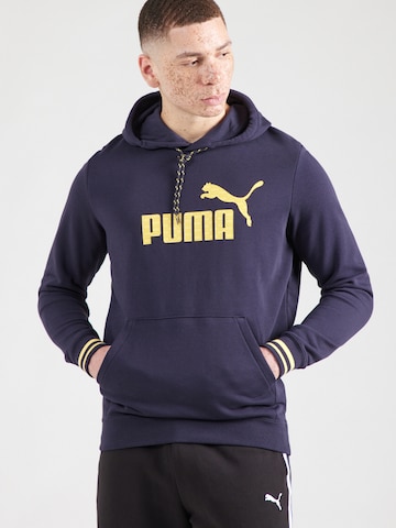 PUMA Sport sweatshirt 'UNITED' i blå: framsida