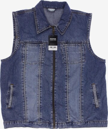 Ulla Popken Vest in XXXL in Blue: front