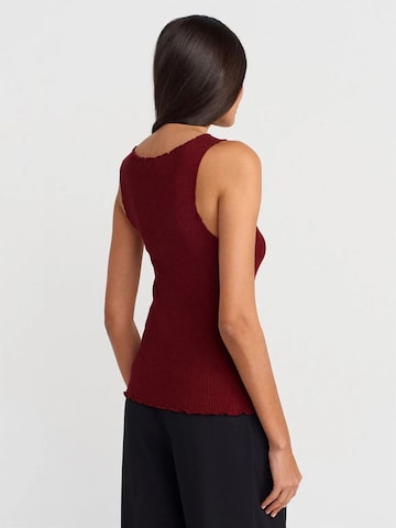 Cardigan Dilvin en rouge