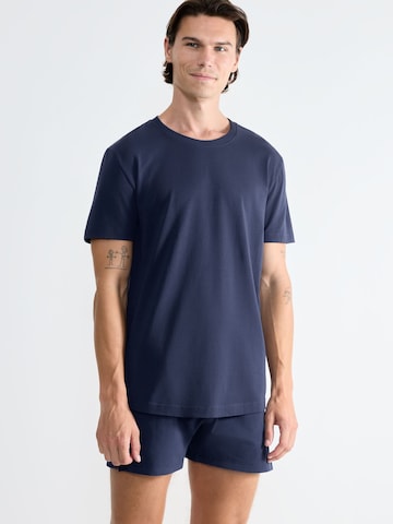 Maillot de corps ' Soft Tech ' SLOGGI en bleu : devant