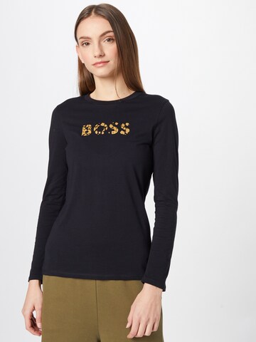 BOSS Shirt 'Elong' in Schwarz: predná strana