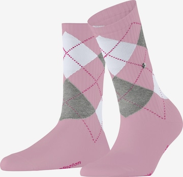 BURLINGTON Socken 'Rib Courtside' in Pink: Vorderseite
