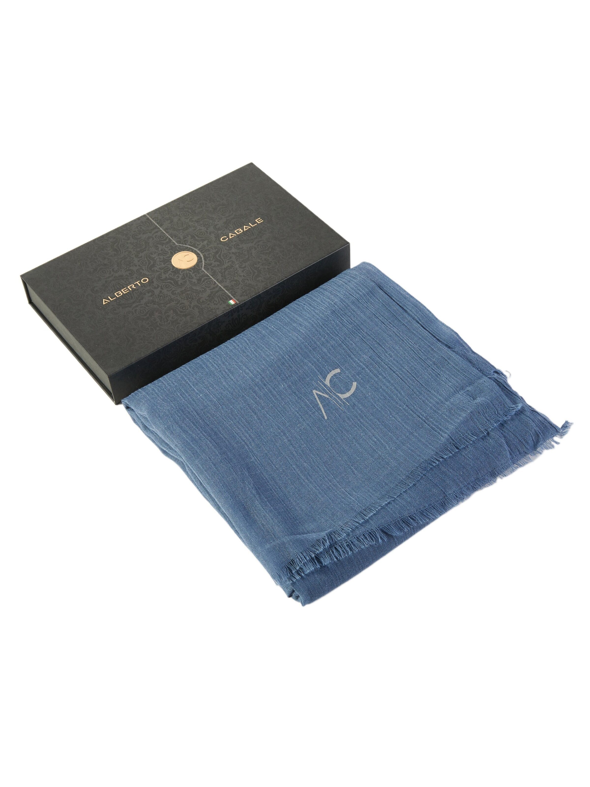 alberto cabale Scarf 'Everydays' in Blue