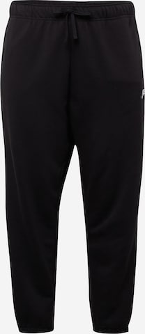 Effilé Pantalon de sport Nike Sportswear en noir : devant