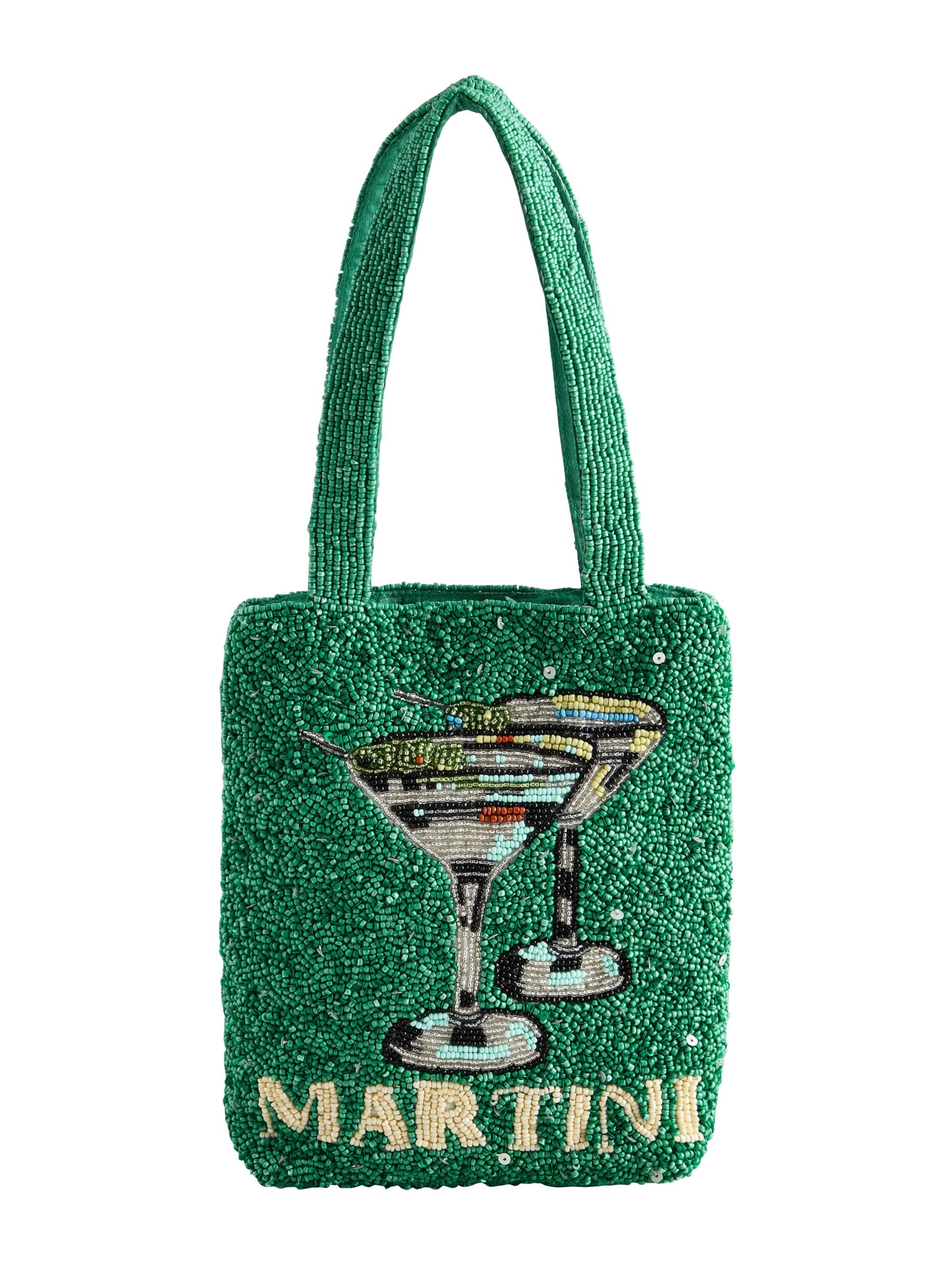 Borsa a mano 'Martini' di Next in verde: frontale