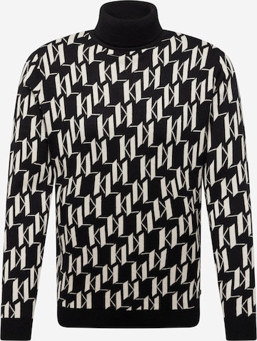 Karl Lagerfeld Sweater in Black ABOUT YOU