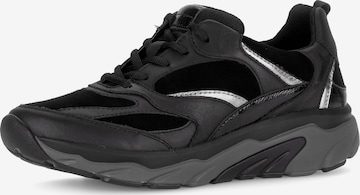 Gabor Rollingsoft Sneakers in Black: front