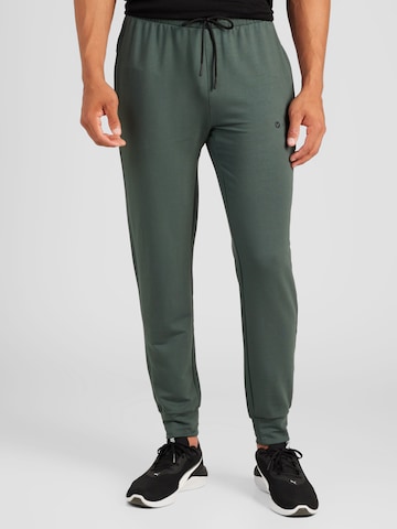 Virtus Tapered Workout Pants 'Streat' in Green: front