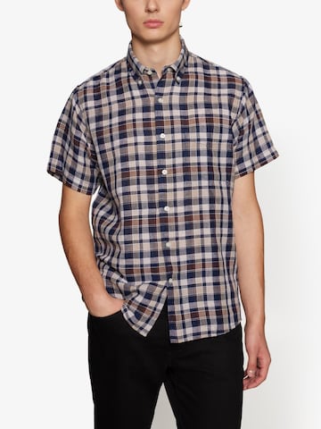 Signal Regular Fit Skjorte 'Hugin' i blå