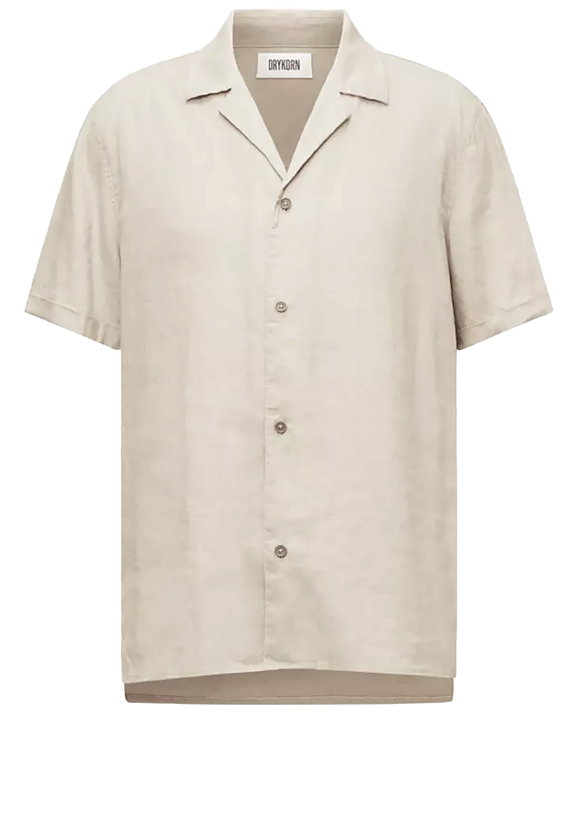 DRYKORN Regular Fit Hemd 'Bijan' in Beige: Vorderseite