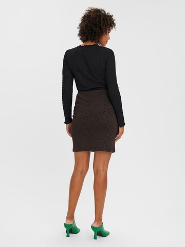 MAMALICIOUS Skirt 'CORNELIA' in Brown