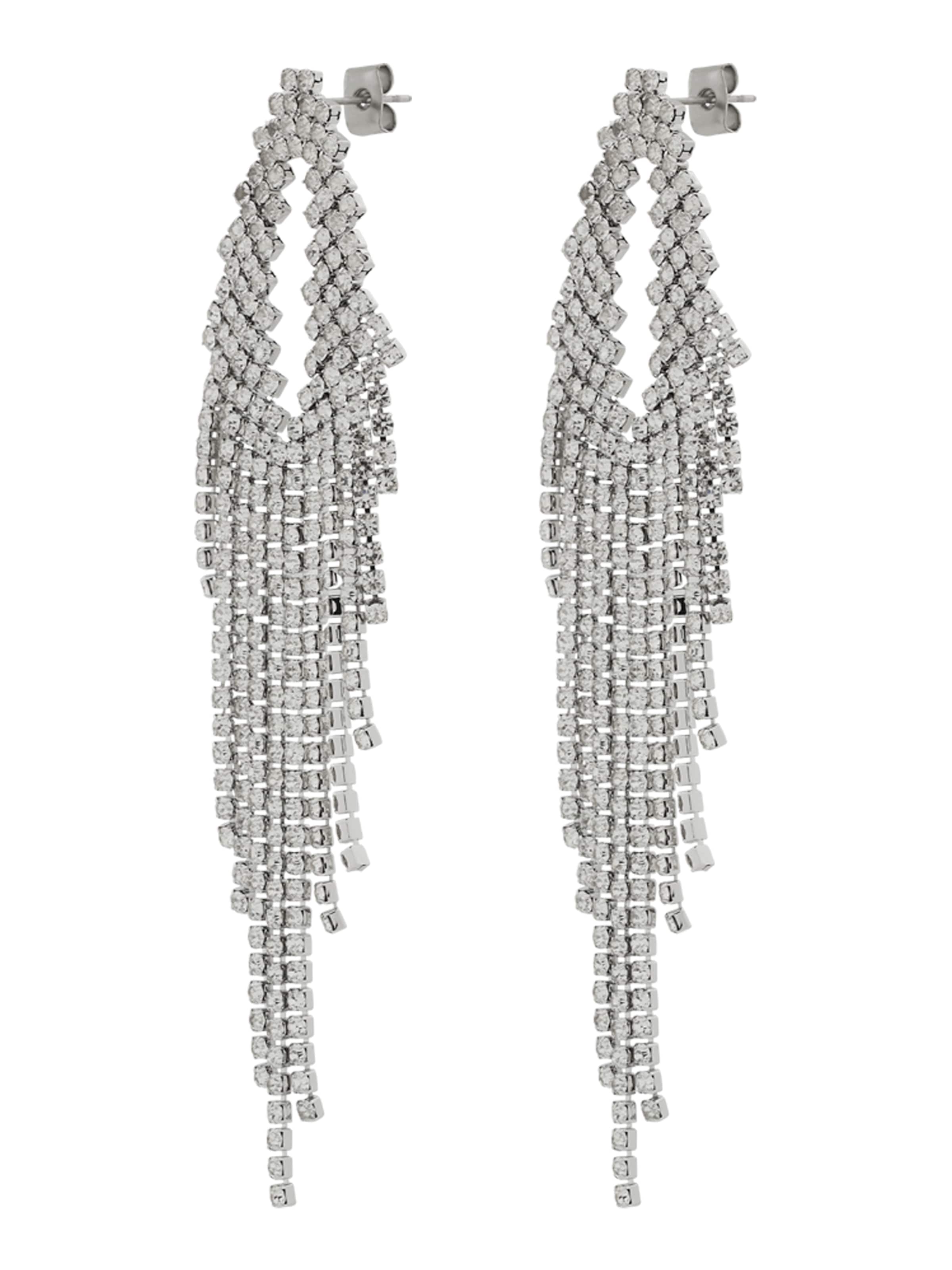 sudrabs ABOUT YOU Auskari: no priekšpuses