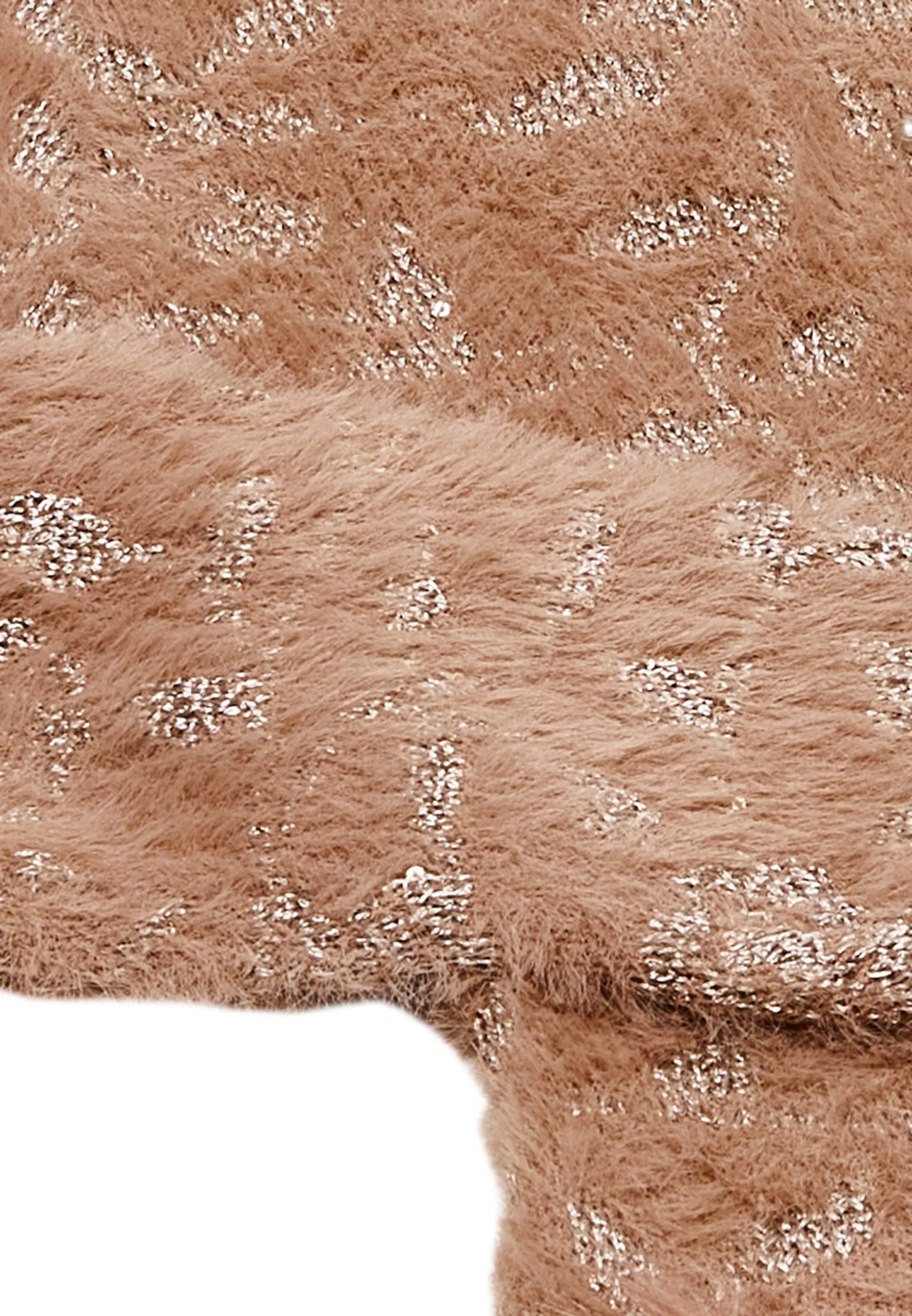 faina Πλεκτή ζακέτα σε ροζ