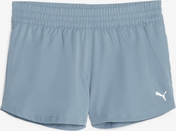 PUMA Sportbroek in Blauw: voorkant