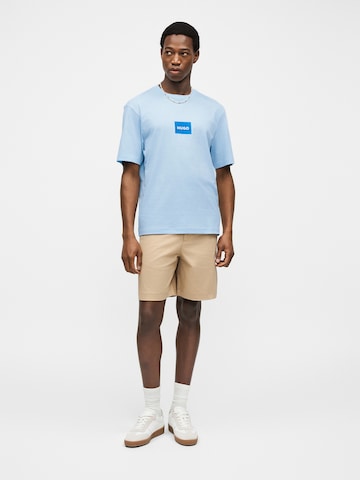 T-Shirt 'Nayonix' HUGO en bleu