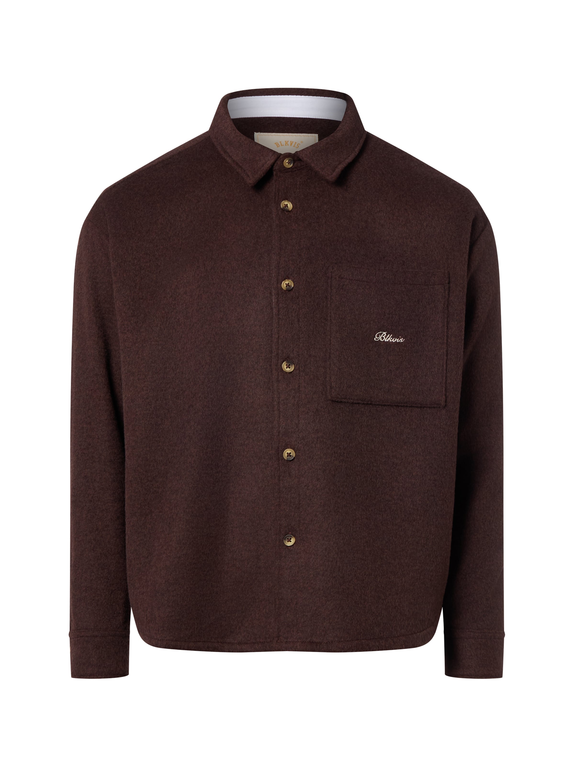 BLKVIS Tussenjas in Bruin: voorkant