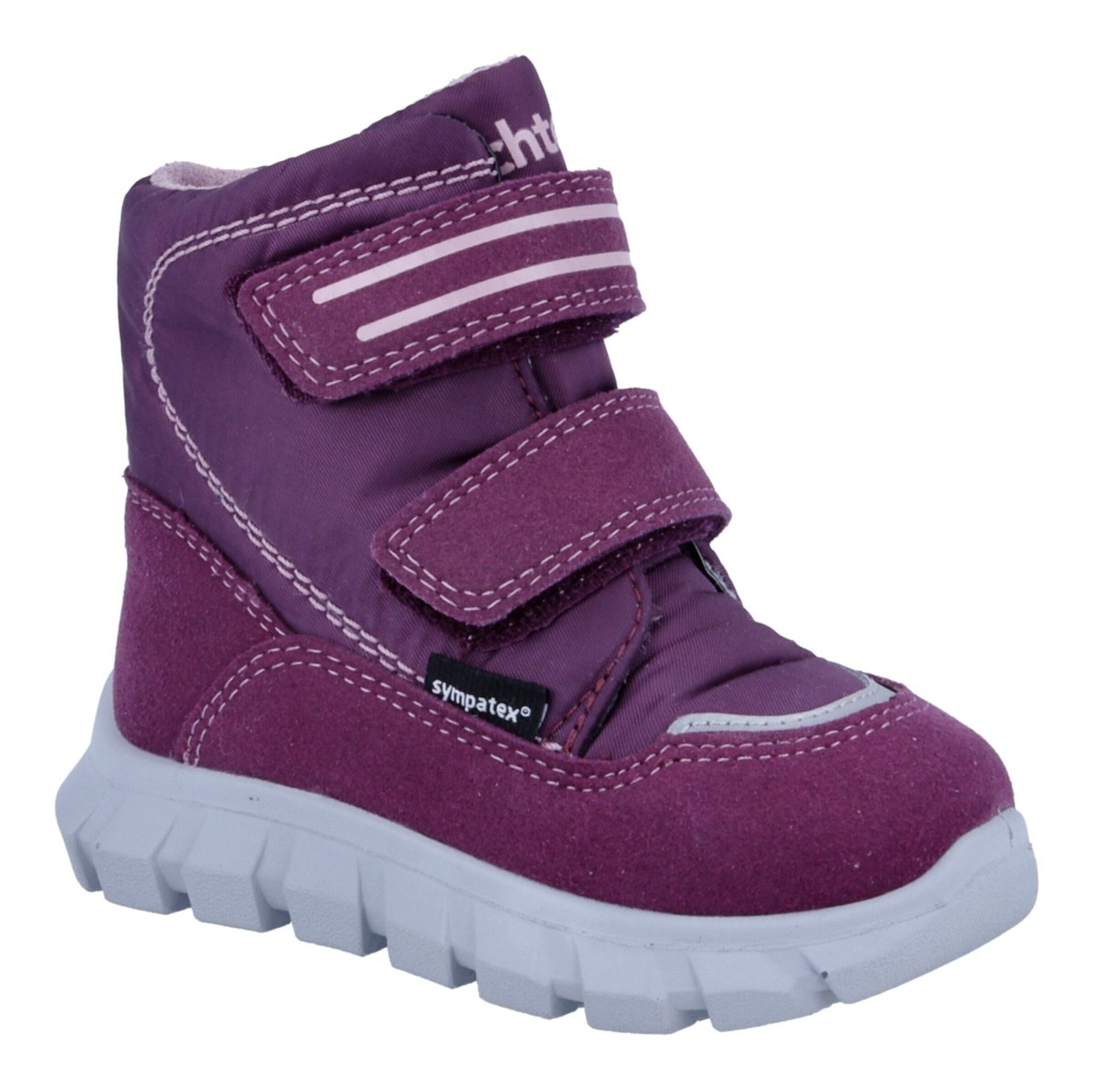 Richter Schuhe Snow Boots in Purple: front