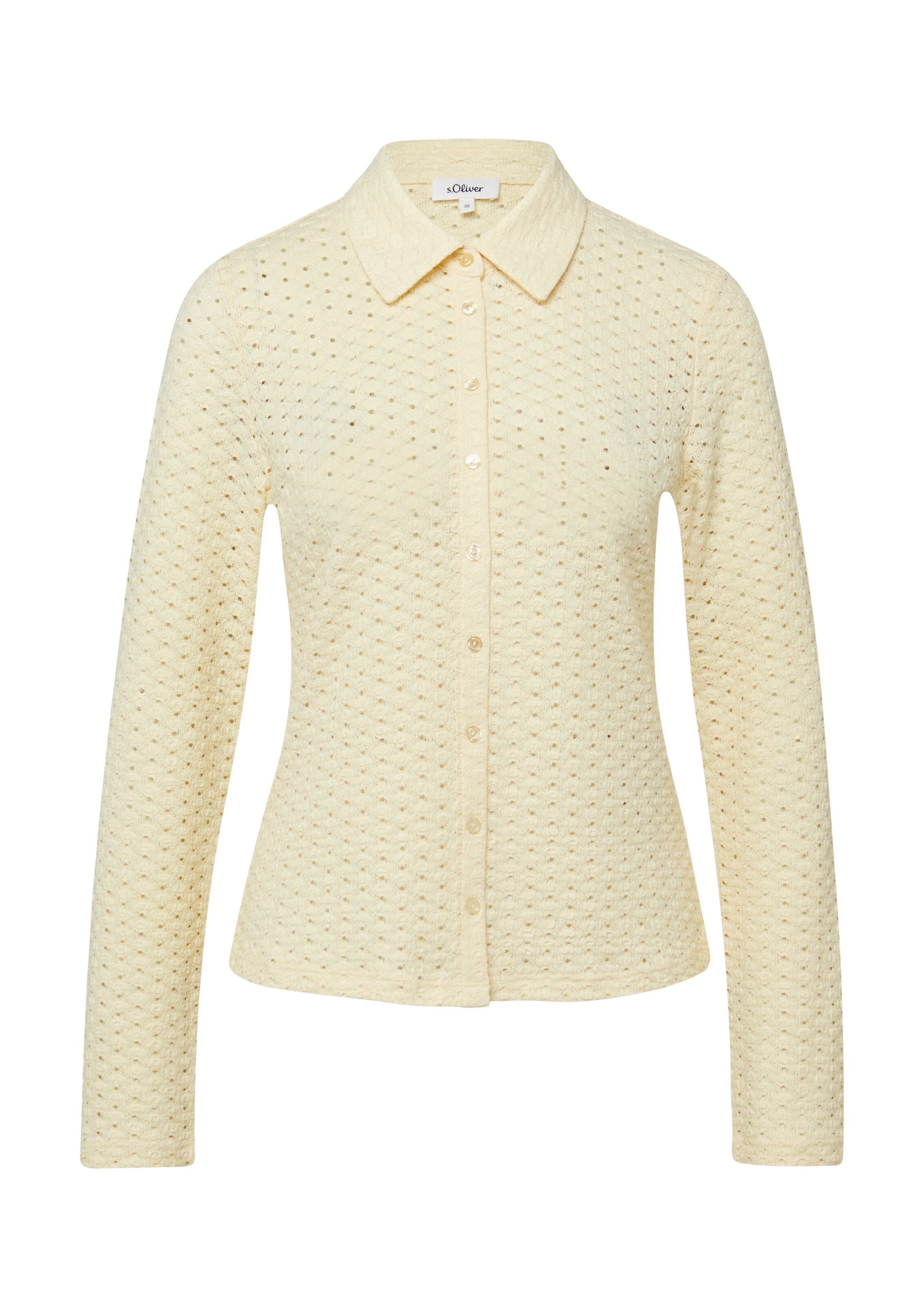 s.Oliver Blouse in Yellow: front
