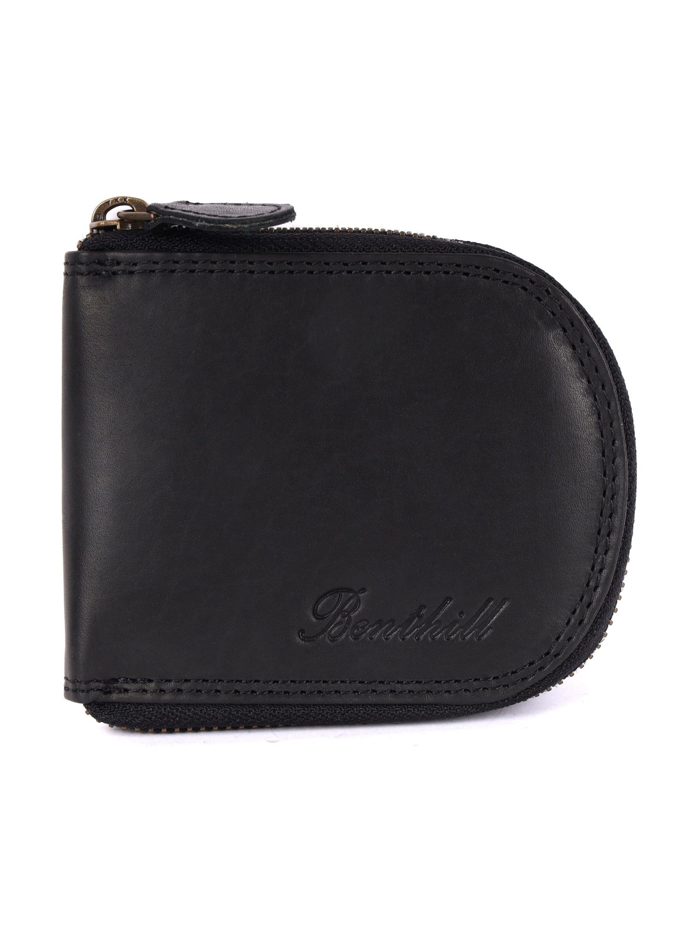 Benthill Portemonnaie‌‌ in Schwarz: Vorderseite