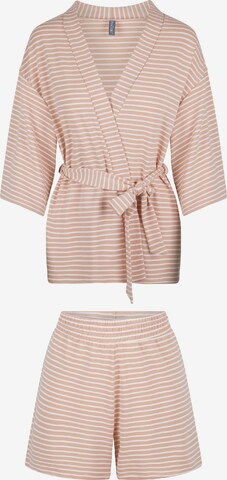 LingaDore Pyjama in Roze: voorkant