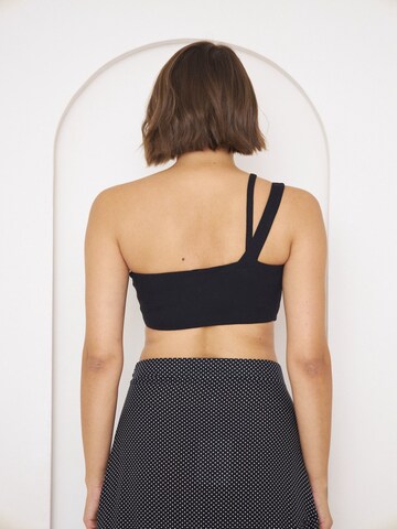 WOMAN VISION Top in Schwarz