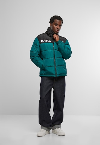 Karl Kani Between-season jacket 'Retro Essential' in Green
