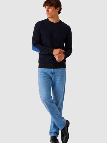Pullover 'Maglieria K46160' di SUN68 in blu