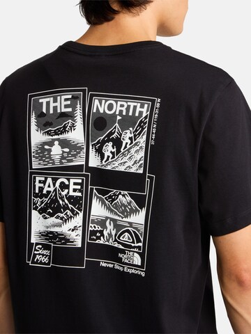THE NORTH FACE T-Shirt 'Photo Souvenir' in Schwarz
