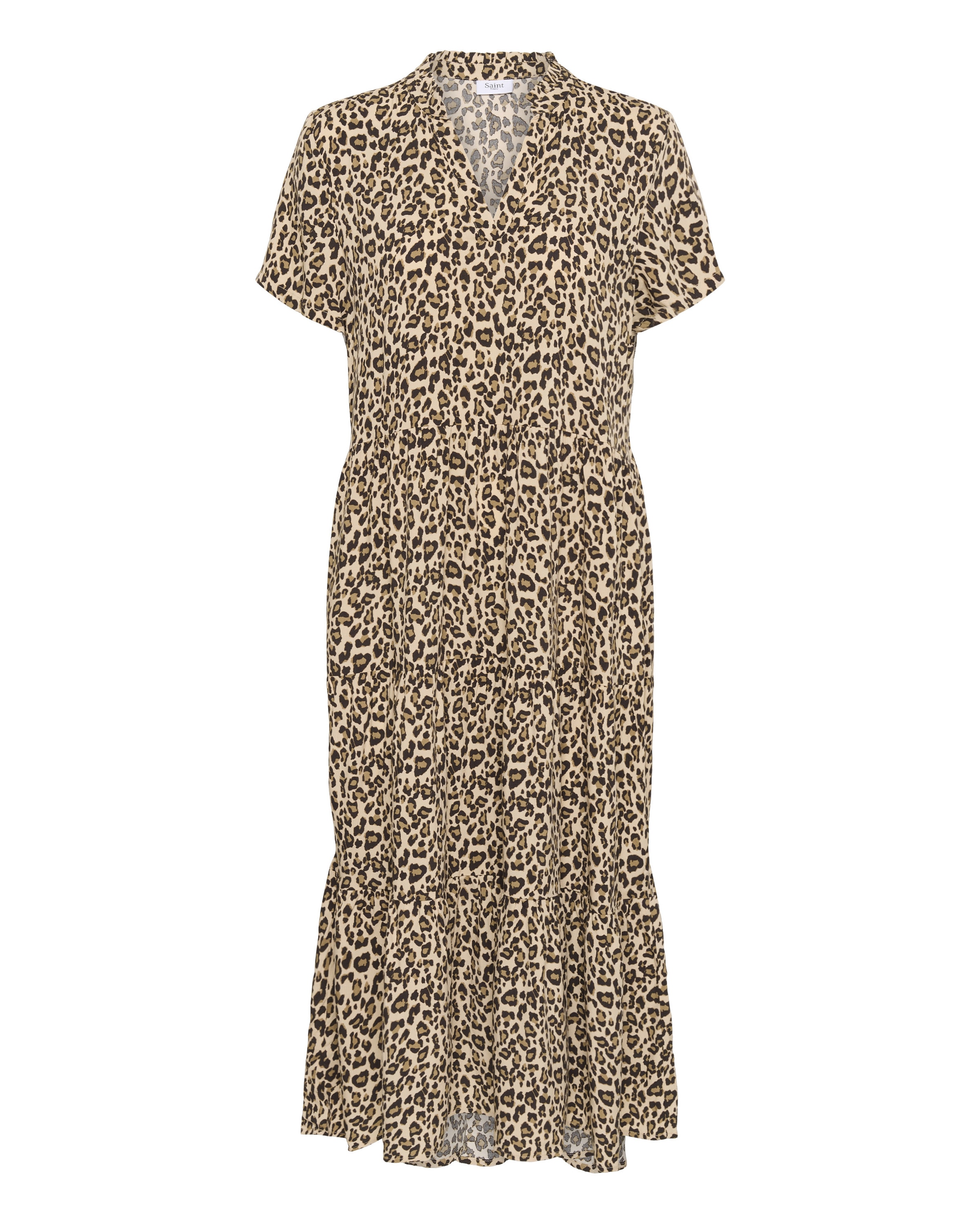 SAINT TROPEZ Dress 'Eda' in Beige: front
