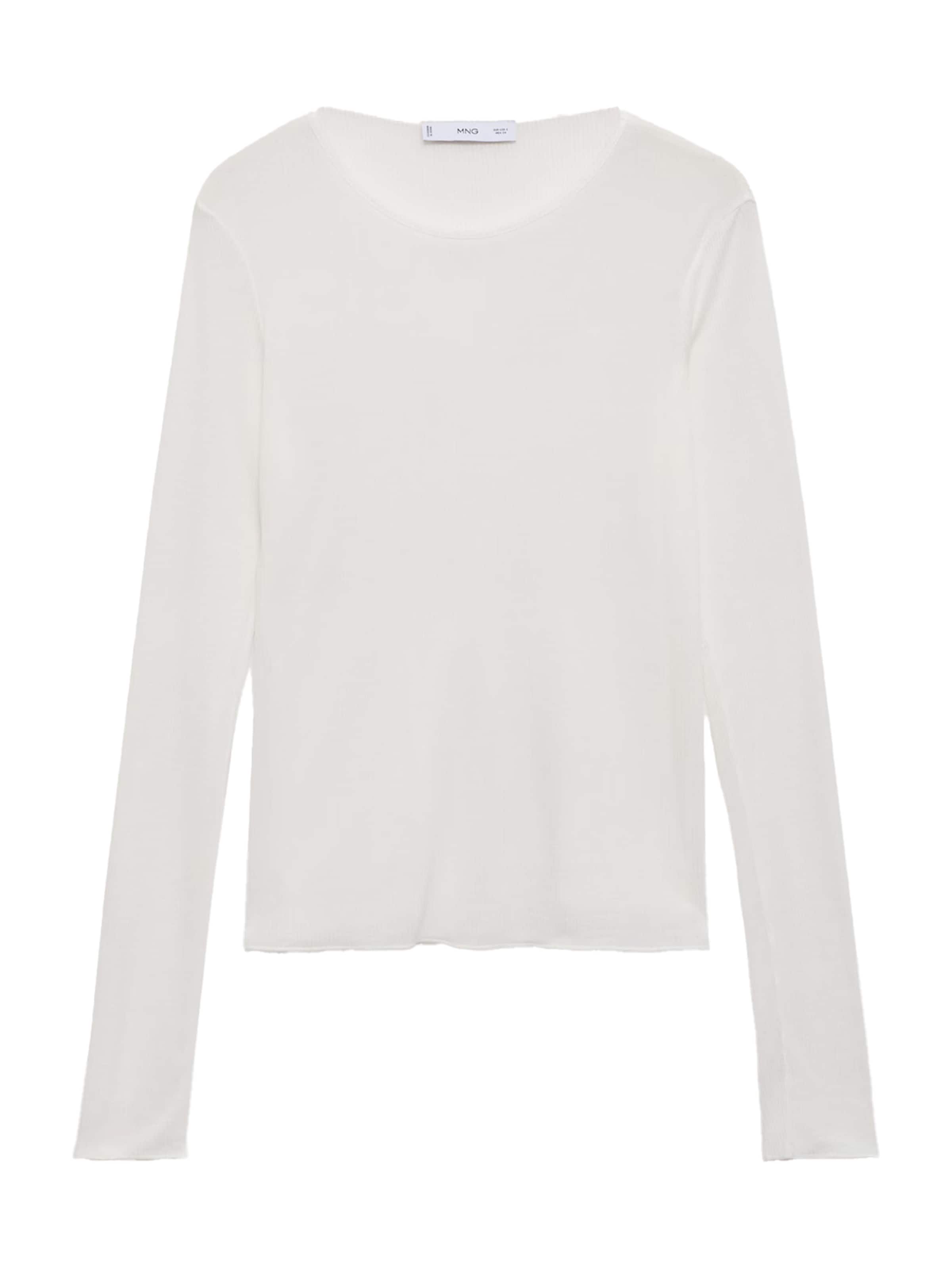 MANGO Shirts 'TRANCOSO' i hvid: forside